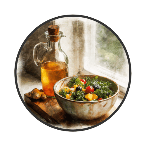 Be-YOU-tiful Summer Berry & Kale Salad