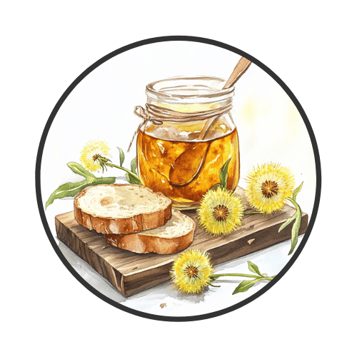 Making Dandelion Jam