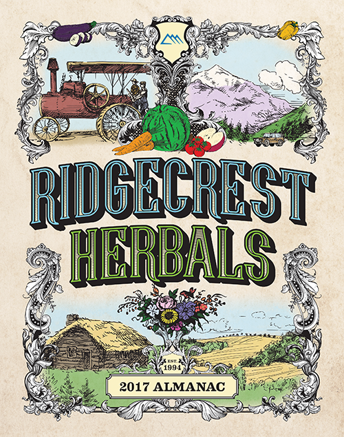 2017 Almanac from RidgeCrest Herbals