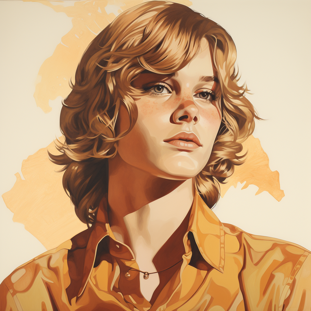 70s style portrait image of RC's Director of Marketing- Nichole
