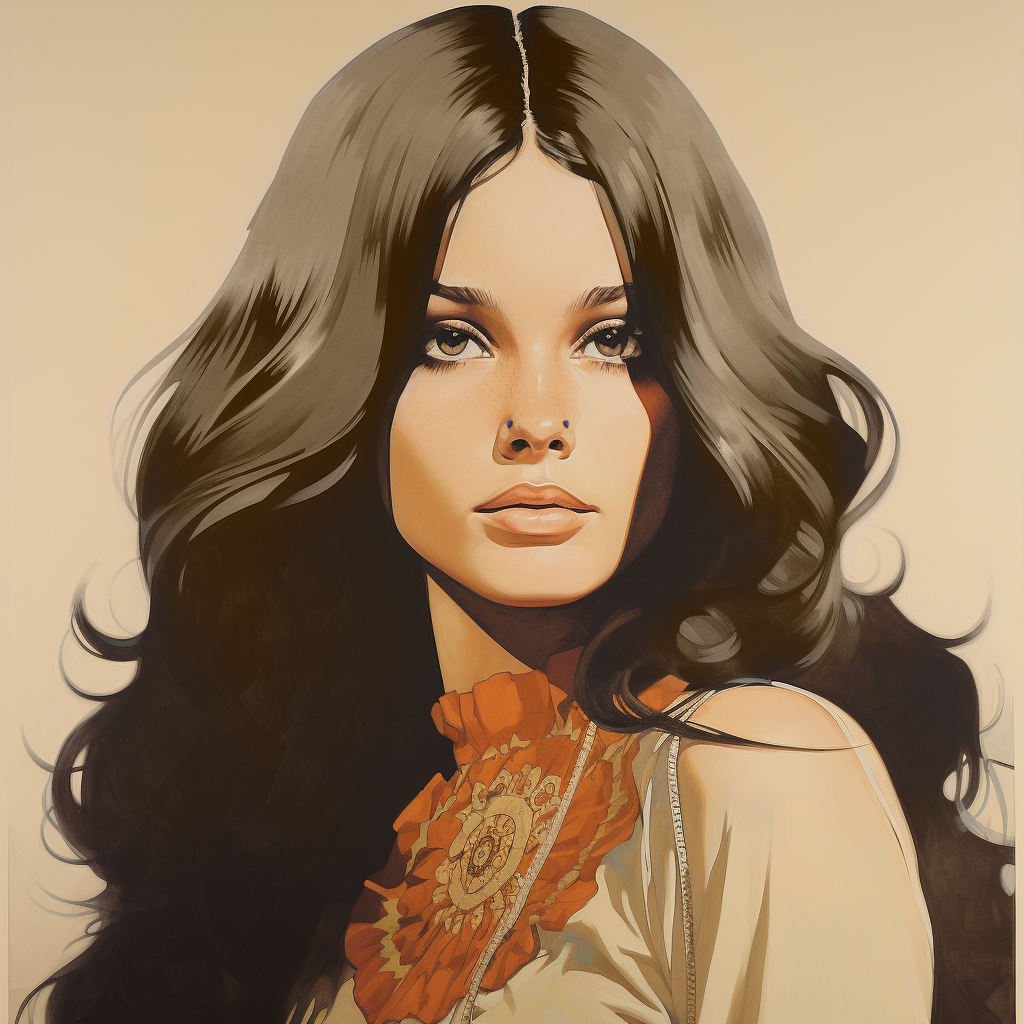 70s style portrait image of RC's Customer Service Director - Shae