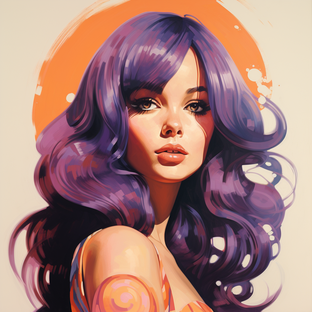 70s style portrait image of RC's Marketing Assistant-Sophie