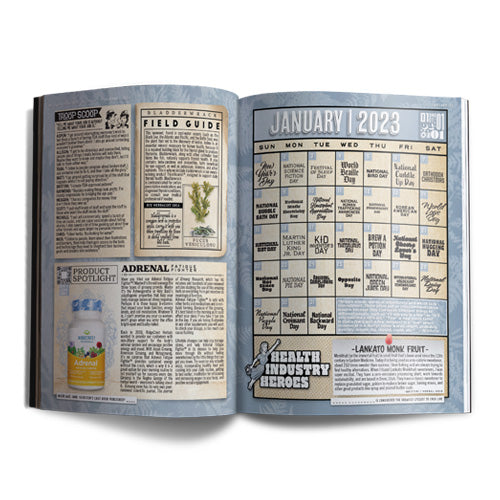 Open page image of Almanac magazine 2023