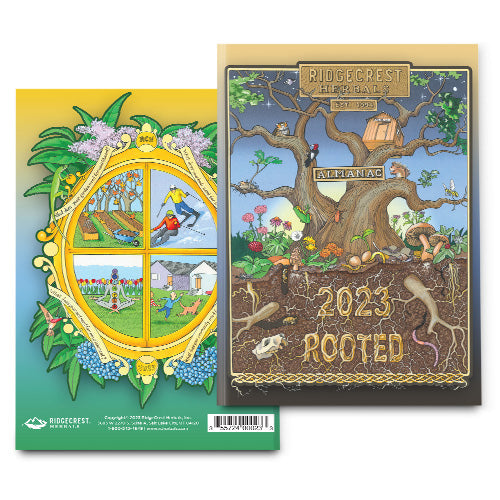 Front and back cover image of Almanac 2023 edition