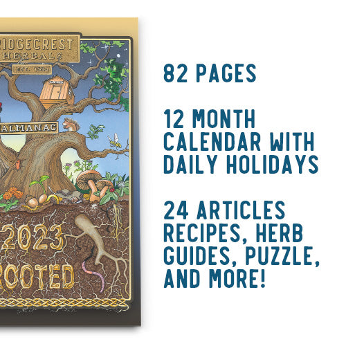 Promotional image and text of 2023 Almanac