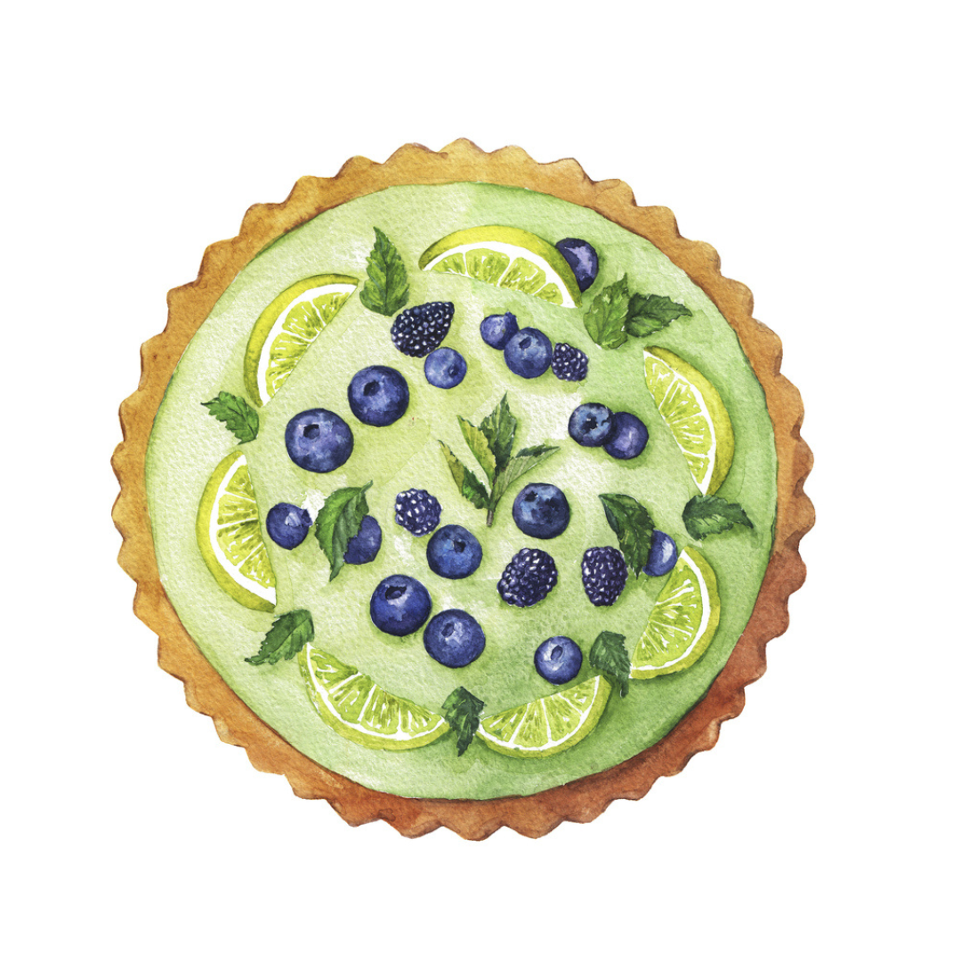 Avocado Key Lime Pie