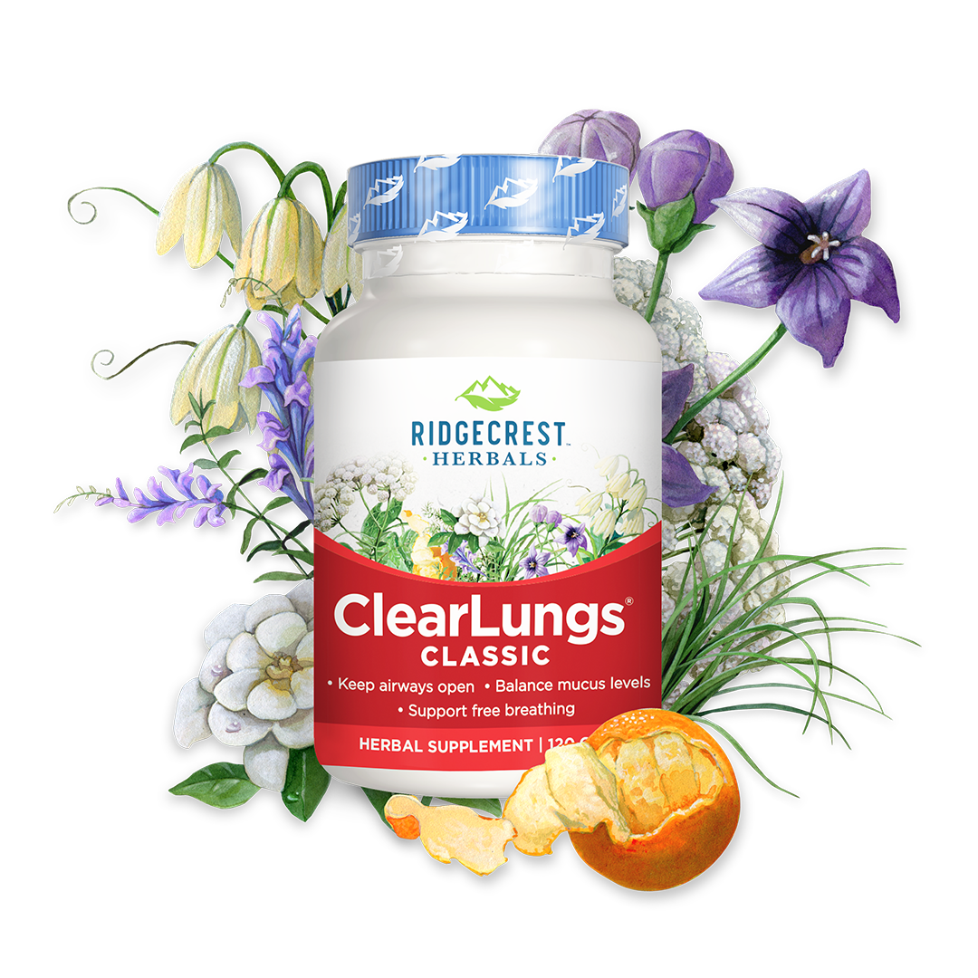 RidgeCrest Herbals ClearLungs Wins 2020 Taste For Life Respiratory Support Award