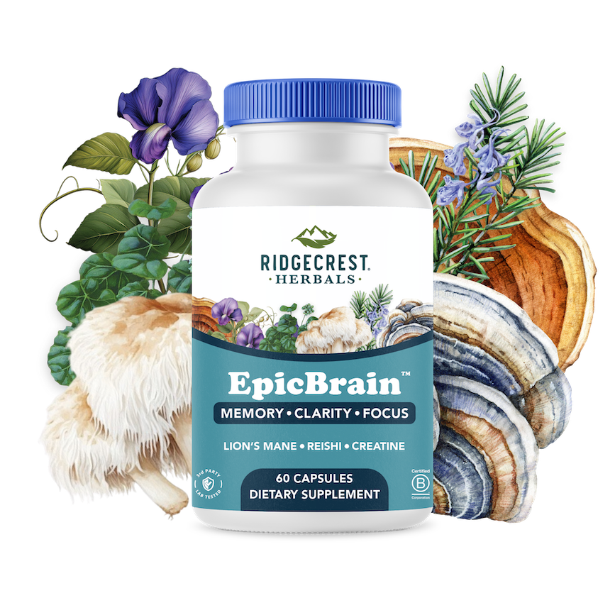 EpicBrain™: A Botanical Blend to Support Mental Clarity & Cognitive Wellness