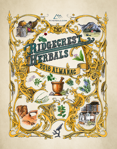 2018 Almanac from RidgeCrest Herbals